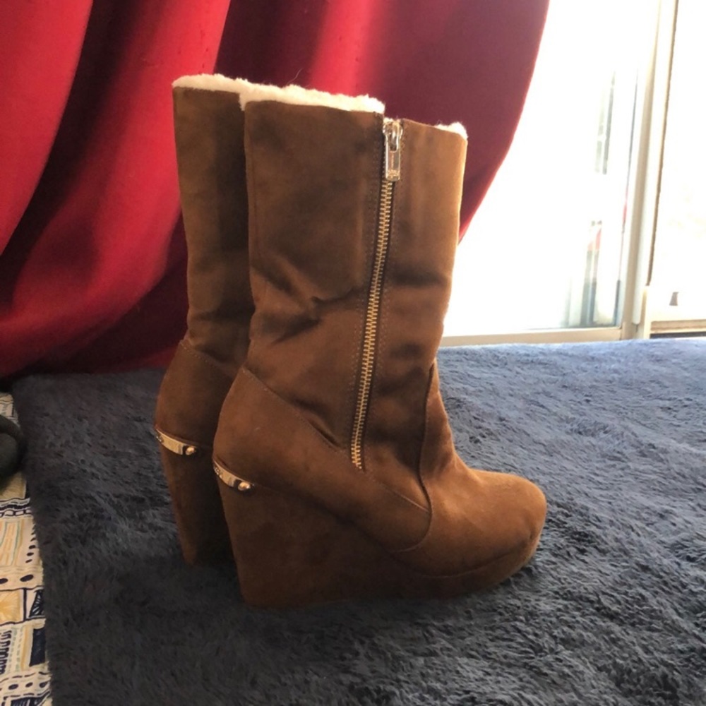 Juicy Couture suede boots